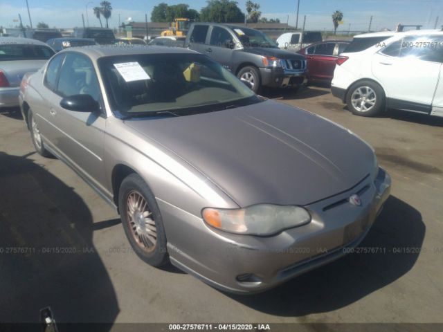 2G1WW12E529245367 - 2002 CHEVROLET MONTE CARLO LS 香槟色 照片 1