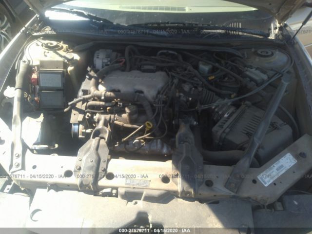 2G1WW12E529245367 - 2002 CHEVROLET MONTE CARLO LS 香槟色 照片 10