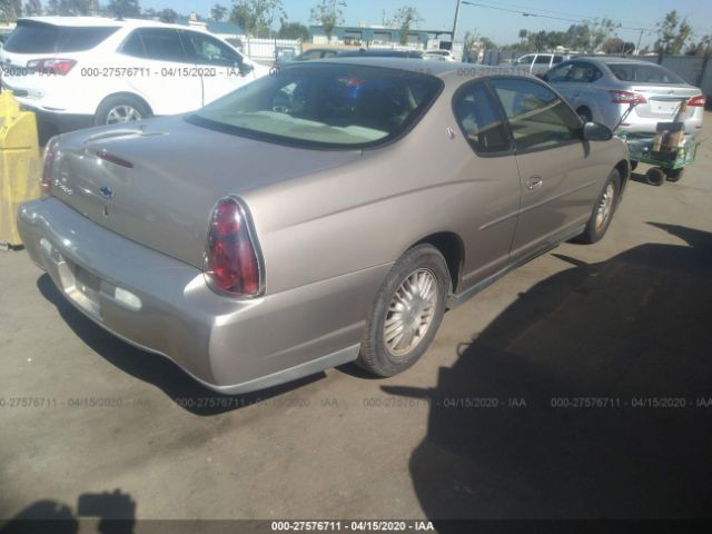 2G1WW12E529245367 - 2002 CHEVROLET MONTE CARLO LS 香槟色 照片 4