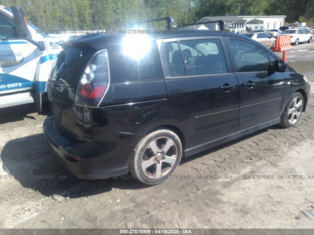 JM1CR293970133569 - 2007 MAZDA 5  Black photo 4