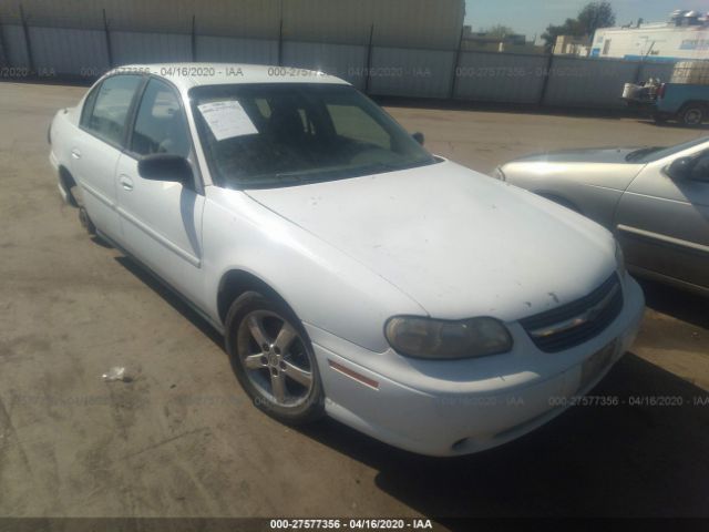 1G1ND52J31M648996 - 2001 CHEVROLET MALIBU  White photo 1