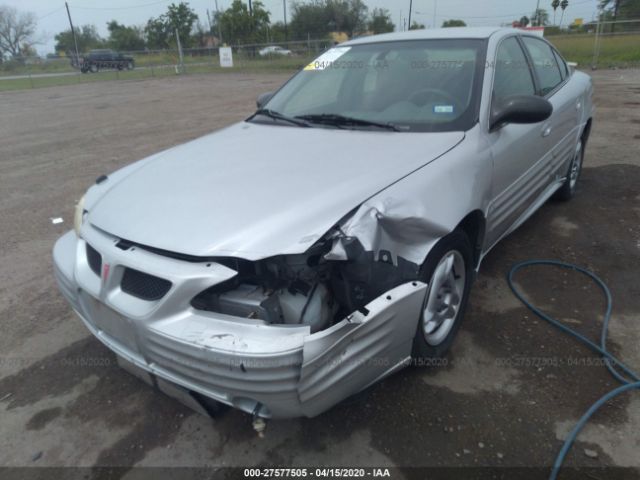 1G2NE52F32C268035 - 2002 PONTIAC GRAND AM SE Gray photo 6