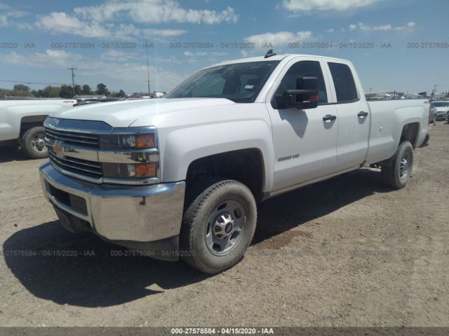 1GC2KUEG0HZ346136 - 2017 CHEVROLET SILVERADO K2500 HEAVY DUTY White photo 2