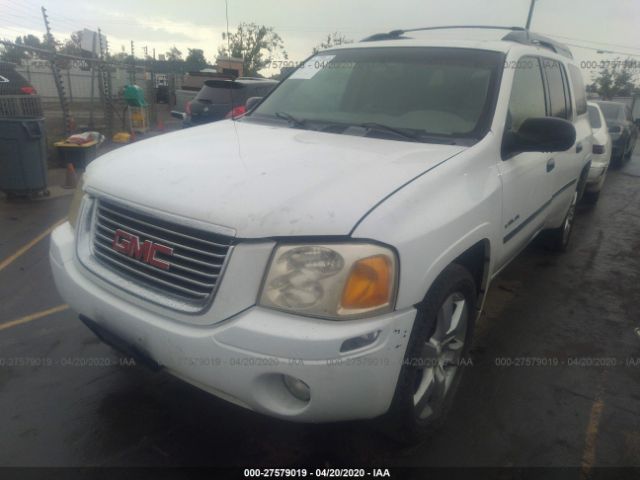 1GKES16S466106055 - 2006 GMC ENVOY XL White photo 2