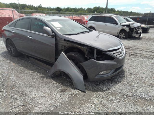 5NPEC4AC0CH420961 - 2012 HYUNDAI SONATA SE/LIMITED Gray photo 6