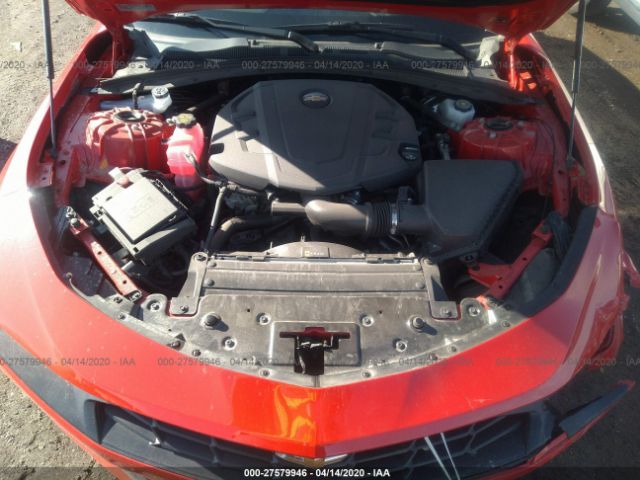 1G1FB1RSXL0118195 - 2020 CHEVROLET CAMARO LS/LT Red photo 10