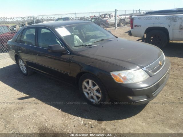 4T1BF28B02U254811 - 2002 TOYOTA AVALON XL/XLS Black photo 1