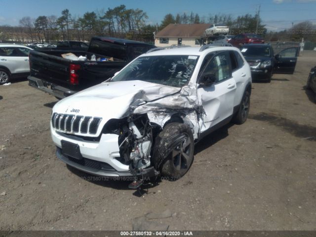 1C4PJMDXXKD440510 - 2019 JEEP CHEROKEE LIMITED White photo 6