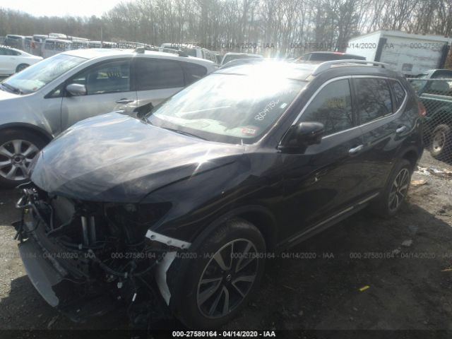 5N1AT2MV5KC804756 - 2019 NISSAN ROGUE S/SL/SV Black photo 2