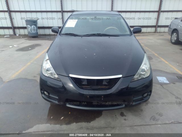 4T1CE30P58U764410 - 2008 TOYOTA CAMRY SOLARA SE/SLE/SPORT Black photo 6