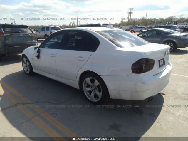 WBAVD135X6KV09207 - 2006 BMW 325 XI White photo 3