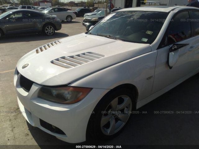 WBAVD135X6KV09207 - 2006 BMW 325 XI White photo 6