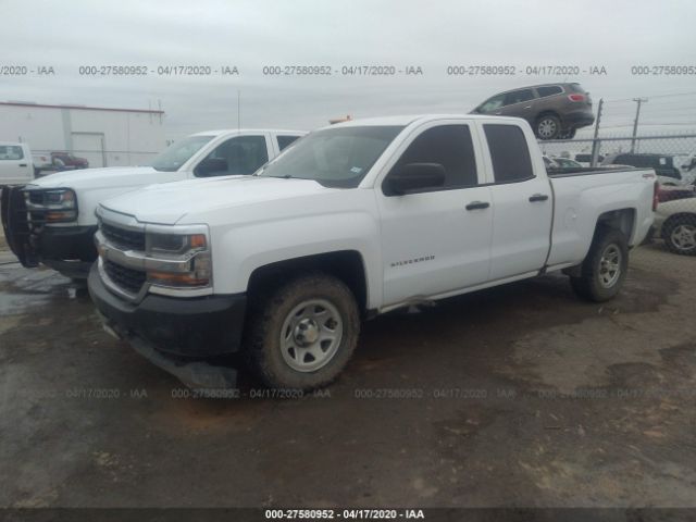 1GCVKNEC6JZ120656 - 2018 CHEVROLET SILVERADO K1500/K1500 LS White photo 2