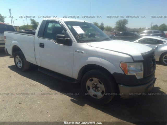 1FTRF12WX9KB99301 - 2009 FORD F150  White photo 1