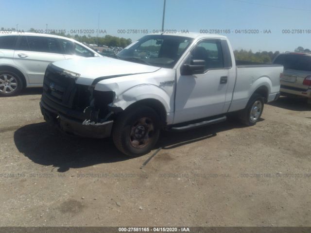 1FTRF12WX9KB99301 - 2009 FORD F150  White photo 2