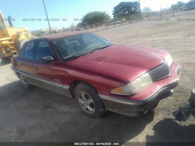 1G4NV55M8SC452940 - 1995 BUICK SKYLARK GRAN SPORT/CUSTOM/LIMITED Red photo 1