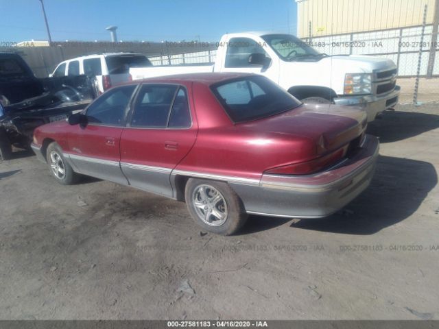 1G4NV55M8SC452940 - 1995 BUICK SKYLARK GRAN SPORT/CUSTOM/LIMITED Red photo 3