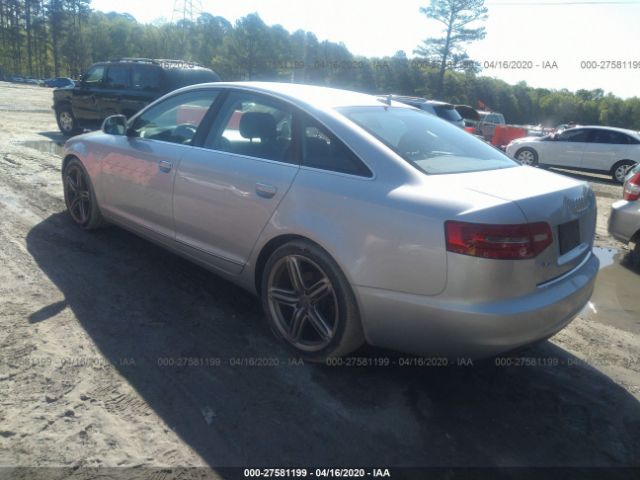 WAUEKAFB8AN045526 - 2010 AUDI A6 PREMIUM PLUS Silver photo 3