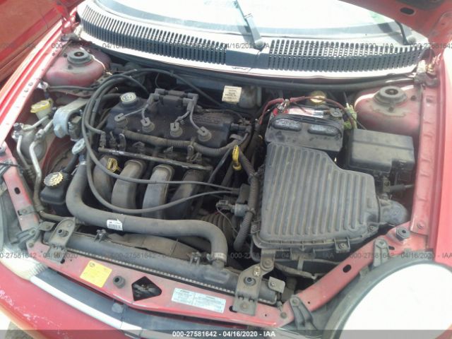 1B3ES46C11D209008 - 2001 DODGE NEON SE/ES Red photo 10