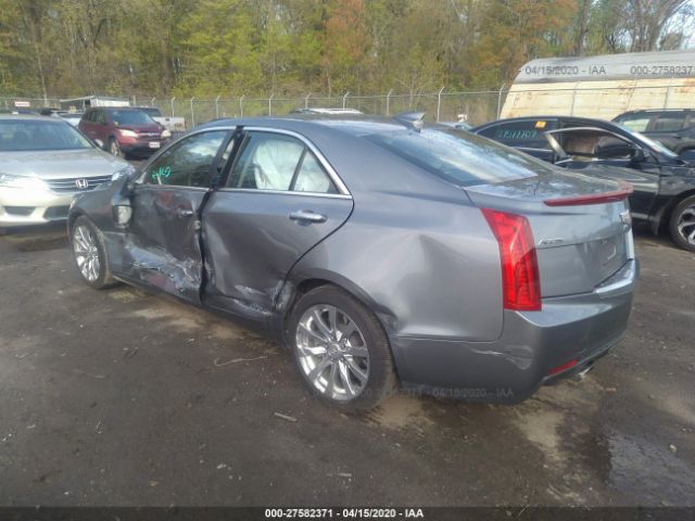 1G6AA5RX7J0109302 - 2018 CADILLAC ATS  Gray photo 3