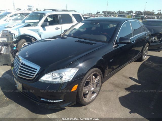 WDDNG7DB1CA421008 - 2012 MERCEDES-BENZ S 550 Black photo 2