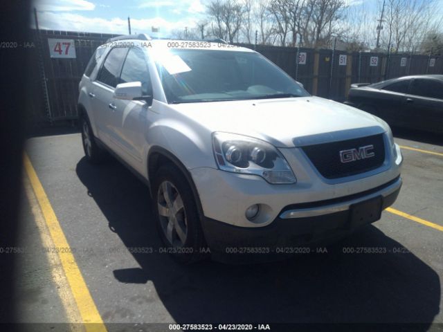 1GKLRMED6AJ267326 - 2010 GMC ACADIA SLT-1 White photo 6