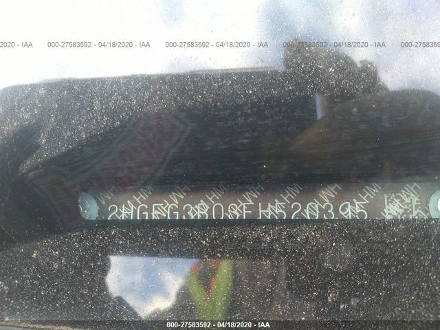 2HGFG3B03FH520395 - 2015 HONDA CIVIC EXL 白色 照片 9