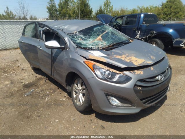 KMHD35LH6FU246815 - 2015 HYUNDAI ELANTRA GT  Silver photo 1