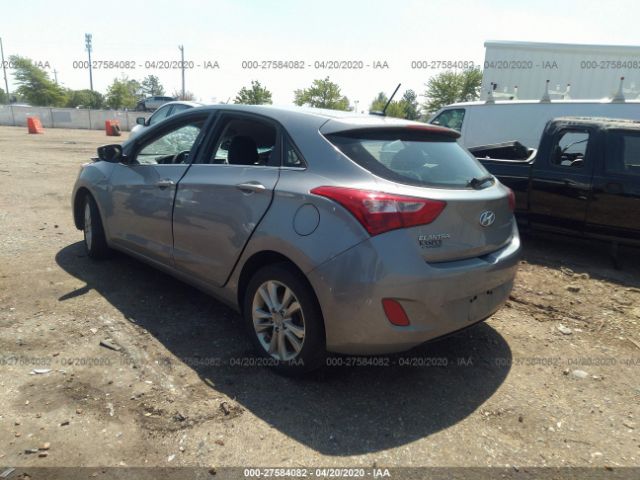 KMHD35LH6FU246815 - 2015 HYUNDAI ELANTRA GT  Silver photo 3