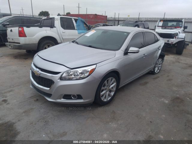 1G11E5SA8GF107306 - 2016 CHEVROLET MALIBU LIMITED LTZ Silver photo 2