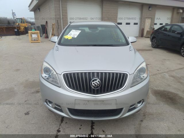 1G4PR5SK7C4184913 - 2012 BUICK VERANO CONVENIENCE Silver photo 6