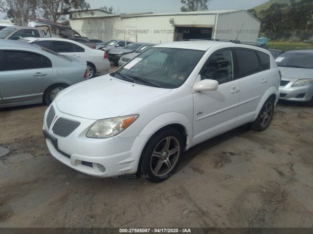 5Y2SL63835Z450152 - 2005 PONTIAC VIBE  White photo 2