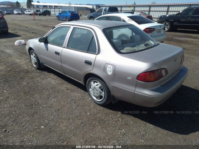 1NXBR12EXYZ302702 - 2000 TOYOTA COROLLA VE/CE/LE Tan photo 3