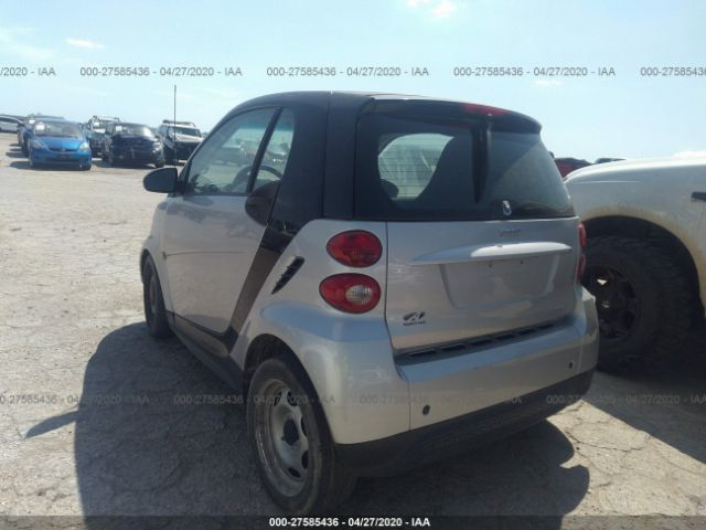 WMEEJ3BA9EK752089 - 2014 SMART FORTWO PURE/PASSION Black photo 3