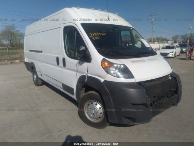 3C6URVJG7JE157542 - 2018 RAM PROMASTER 3500 3500 HIGH White photo 1