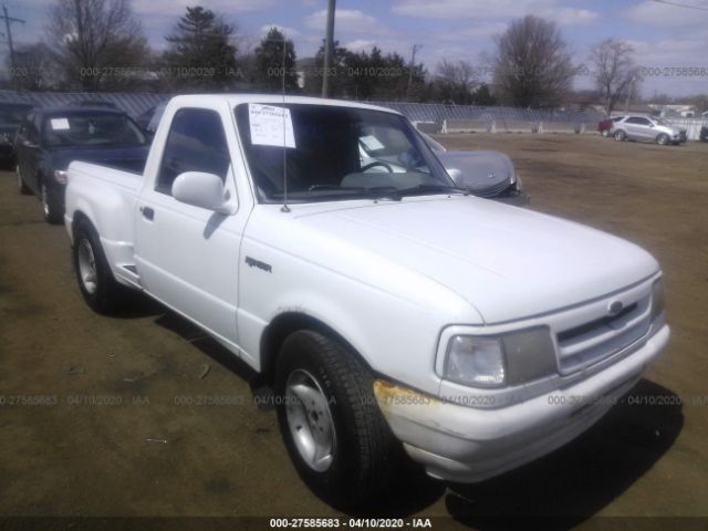 1FTCR10AXRPB71599 - 1994 FORD RANGER  White photo 1