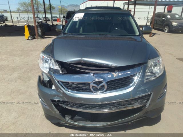 JM3TB3DV8B0324225 - 2011 MAZDA CX-9  Green photo 6