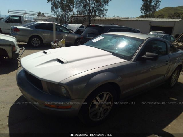 1ZVHT80N985158370 - 2008 FORD MUSTANG  Silver photo 2