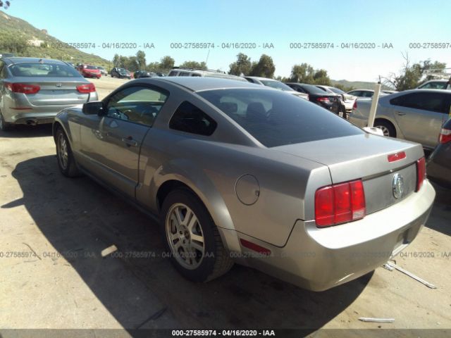 1ZVHT80N985158370 - 2008 FORD MUSTANG  Silver photo 3