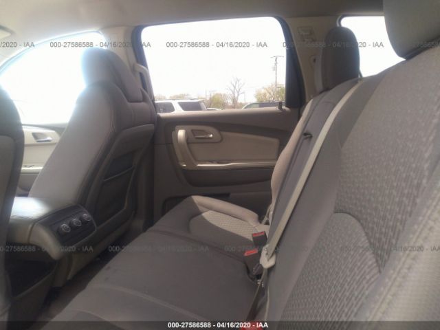 1GNKRGEDXBJ122419 - 2011 CHEVROLET TRAVERSE LT White photo 8