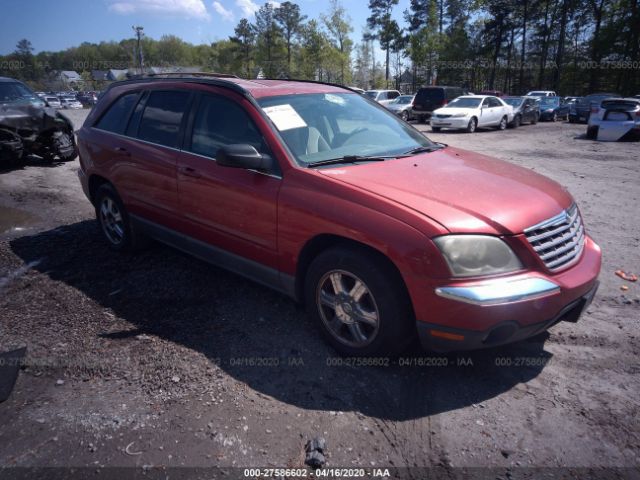 2C8GM68474R629259 - 2004 CHRYSLER PACIFICA  Red photo 1