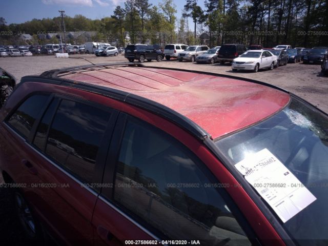 2C8GM68474R629259 - 2004 CHRYSLER PACIFICA  Red photo 6