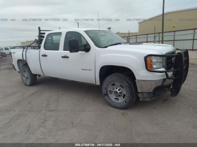 1GT12ZCG0EF171427 - 2014 GMC SIERRA K2500 HEAVY DUTY White photo 1