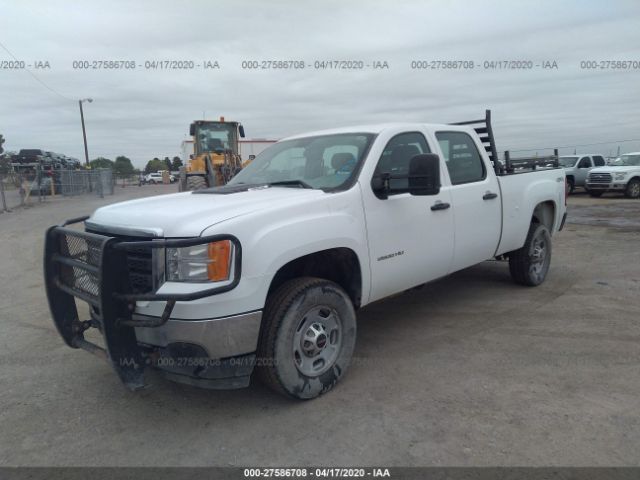 1GT12ZCG0EF171427 - 2014 GMC SIERRA K2500 HEAVY DUTY White photo 2