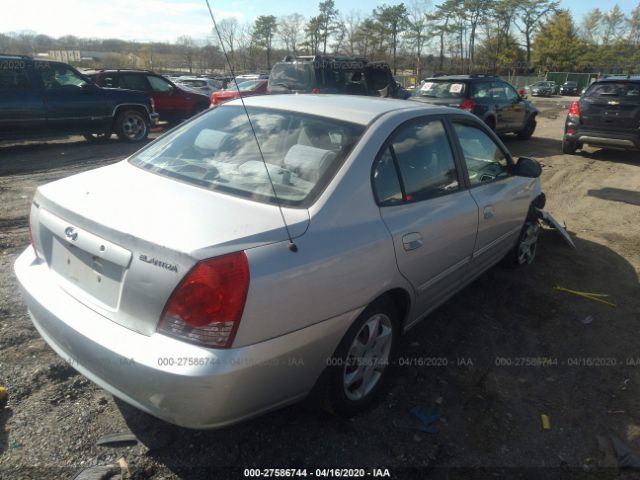 KMHDN46D35U102683 - 2005 HYUNDAI ELANTRA GLS/GT Gray photo 4