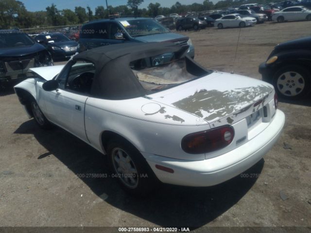 JM1NA3511N0305925 - 1992 MAZDA MX-5 MIATA  White photo 3