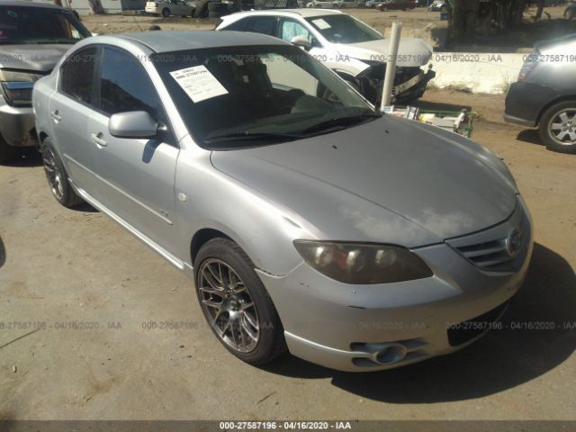 JM1BK123741155502 - 2004 MAZDA 3 S Silver photo 1