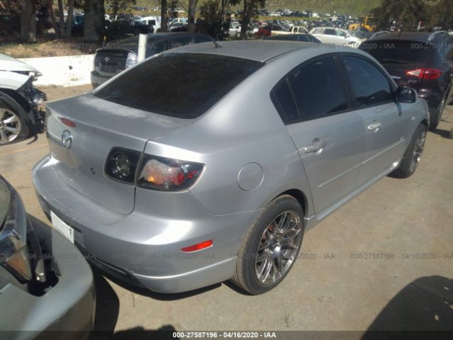 JM1BK123741155502 - 2004 MAZDA 3 S Silver photo 4