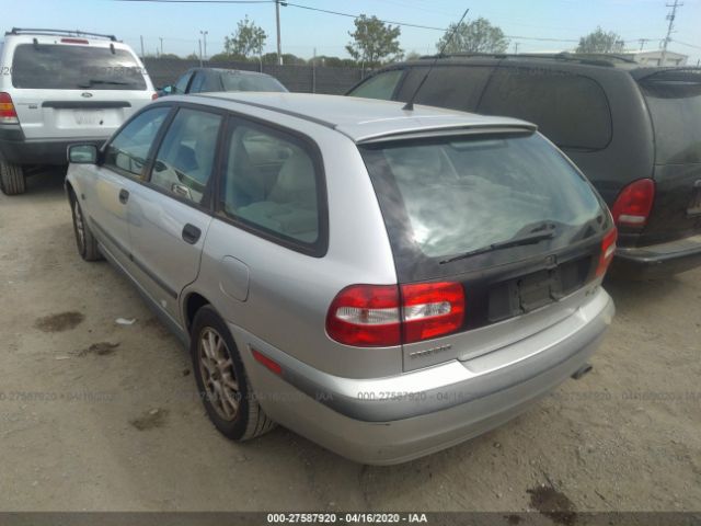 YV1VW29531F675946 - 2001 VOLVO V40 1.9T Silver photo 3