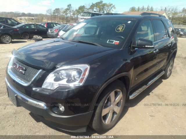 1GKLVMED4AJ105044 - 2010 GMC ACADIA SLT-1 Black photo 2